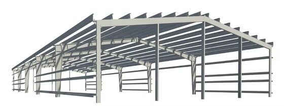 Steel structure warehouse